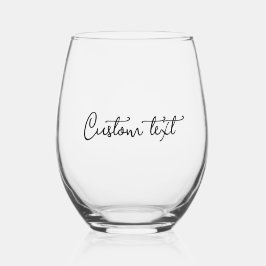 Óculos de vinho personalizados