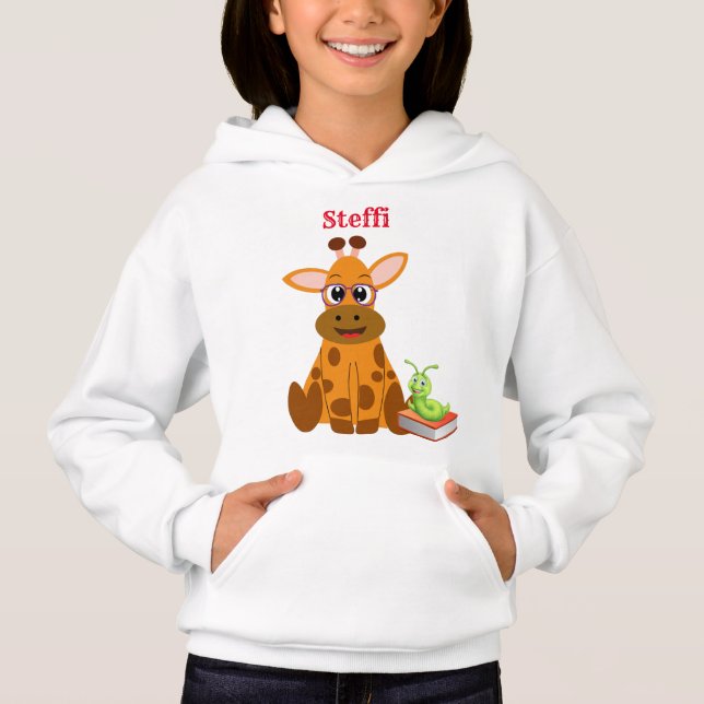 Óculos de visto de Girafa Bonita (Frente)