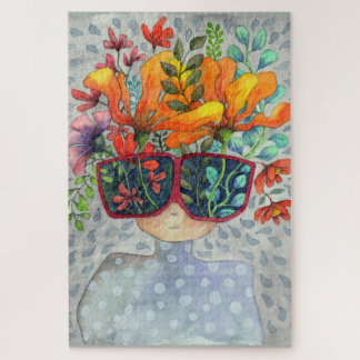 Óculos escuros Criatividade Quebra-cabeça de quebr