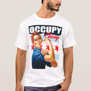 Ocupa Chicago Rosie, a camiseta do Riveter