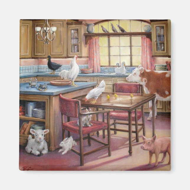 Ocupação do imã da cozinha (Frente)