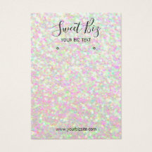 Ocupante de Joias Glitter Negócios Iridescentes