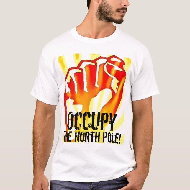 Ocupe a camisa do Pólo Norte T (Frente)