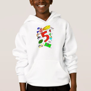 Ode à camisola encapuçado de cinco miúdos