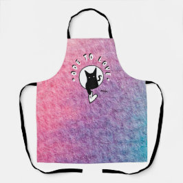 Ode ao Amor Avental de Gato por Adiela Akoo