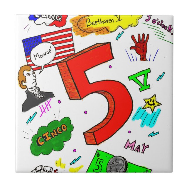 Ode para cinco Azulejos (Frente)