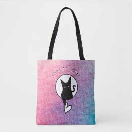 Ode to Love Cat Bolsa por Adiela Akoo