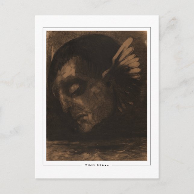 Odilon Redon #309 - Cartão Postal de Arte Fina (Frente)