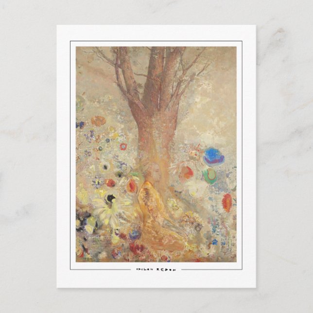 Odilon Redon #6 - Cartão postal de arte fina (Frente)