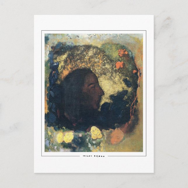 Odilon Redon #8 - Cartão Postal de Arte Refinada (Frente)