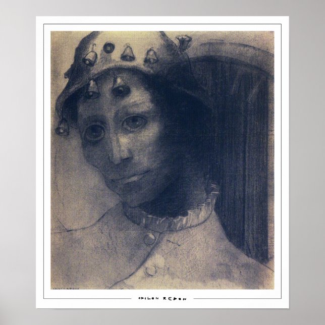 Odilon Redon Zedign Art Poster #391 (Frente)