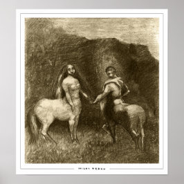 Odilon Redon Zedign Art Poster #573