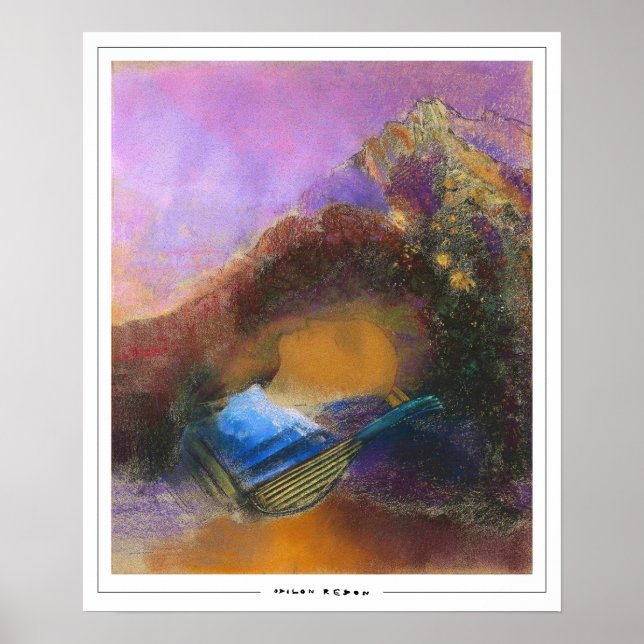 Odilon Redon Zedign Art Poster #639 (Frente)