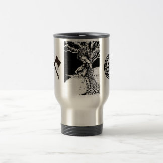 Odin, caneca de viagem de aço inoxidável do deus