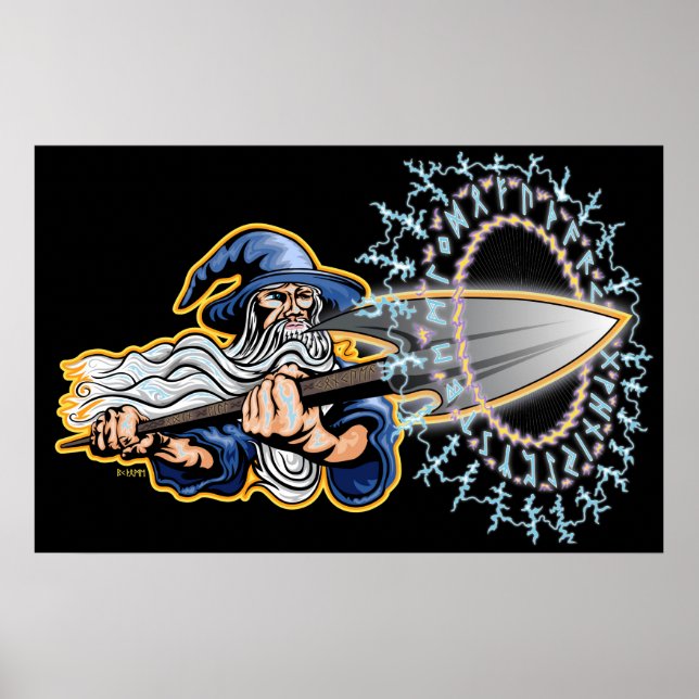 Odin - Runeblast - Poster (Frente)