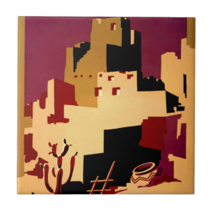 Oeste do Sudoeste Pueblo WPA Nacional