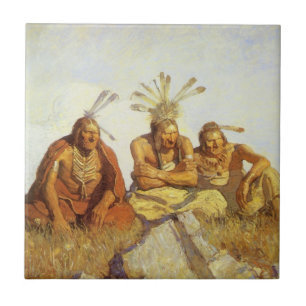 Oeste Vintage, Guerra ou Paz por NC Wyeth
