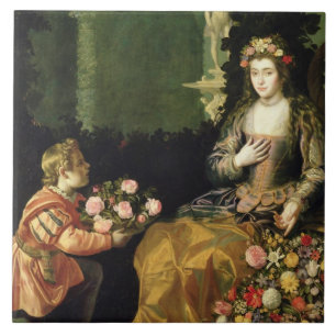 Oferecendo à flora, 1627 (óleo em canvas)