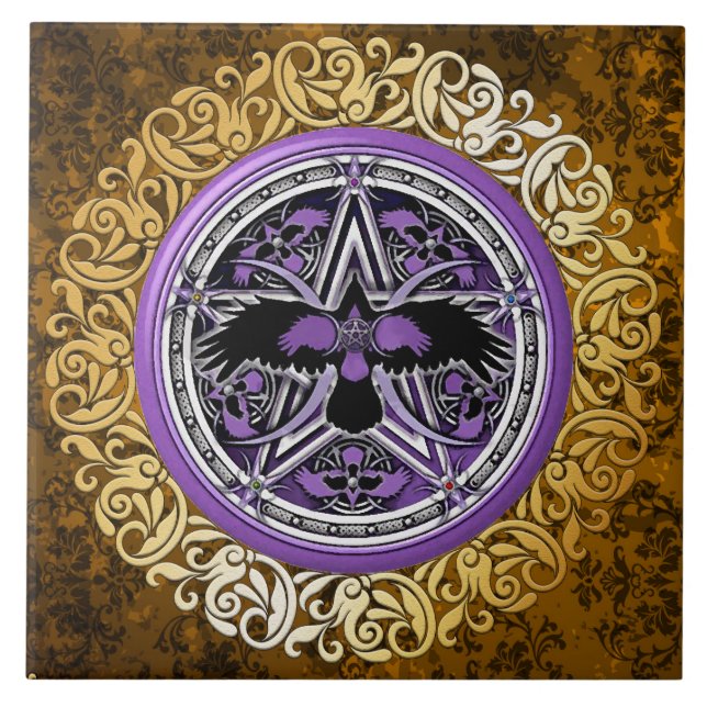 Oferecimento ritual da feitiçaria medieval de (Frente)