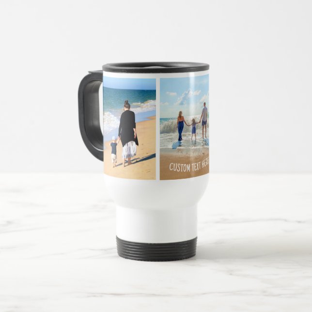 Oferta de Caneca de viagem de Colagem de Fotografi (Frente Esquerda)