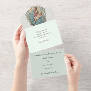 Oferta de Missa Católica Religiosa Virgem Maria Tu