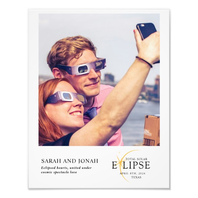 Ofertas de Casais de Foto Solar Eclipse 2024 (Frente)