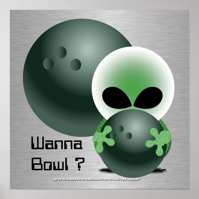 Ofertas de Posters de Boliches Personalizadas (Frente)