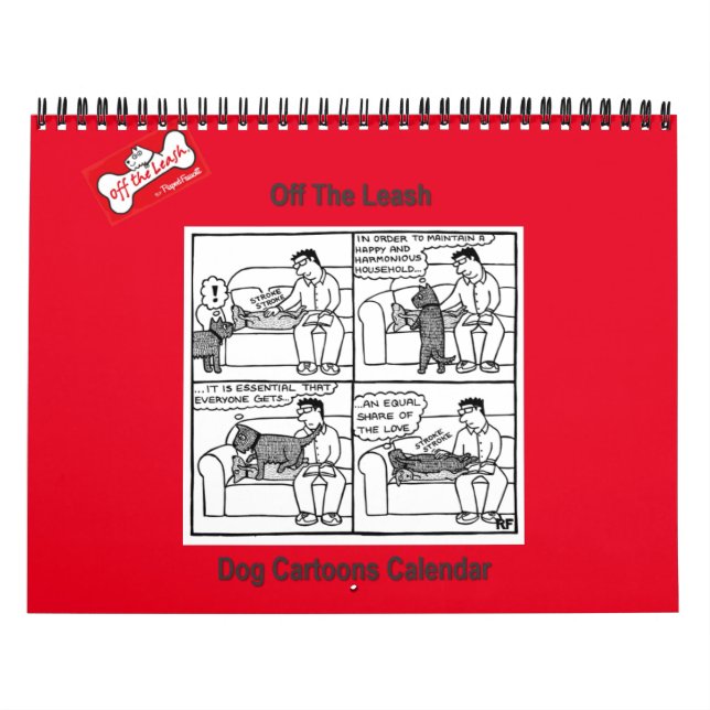 Off The Leash Dog Cartoons 2 - Calendário (Capa)