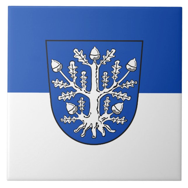 Offenbach Main símbolo da cidade bandeira Alemanha (Frente)