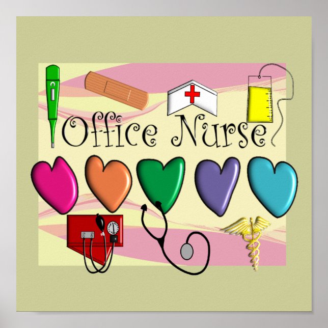 Office Nurse Poster Art (Frente)