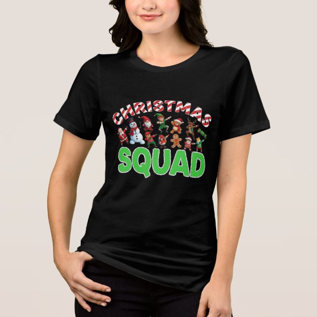 Official Christmas Squad Member | Funny Festive Ty (Frente)