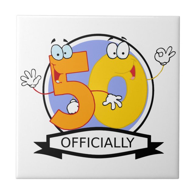 Oficialmente 50 Banner de Aniversário (Frente)