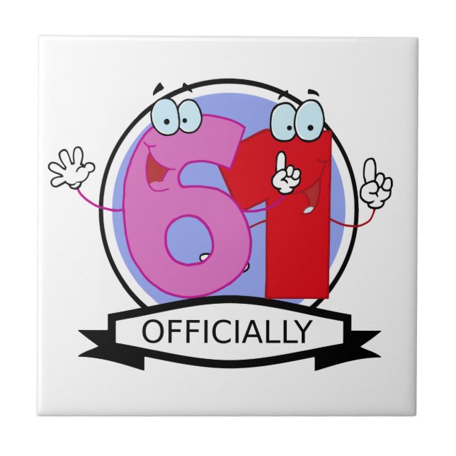 Oficialmente 61 Banner de Aniversário (Frente)