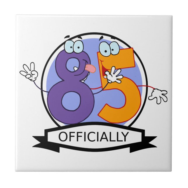 Oficialmente 85 Banner de Aniversário (Frente)