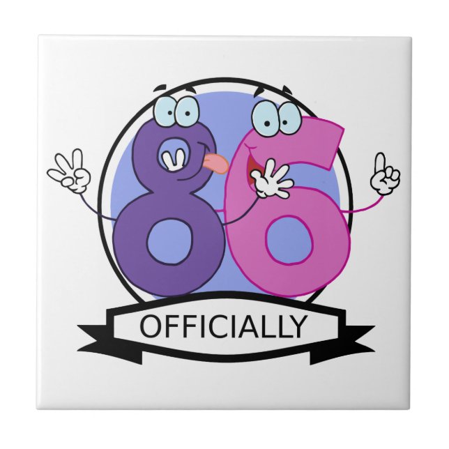 Oficialmente 86 Banner de Aniversário (Frente)