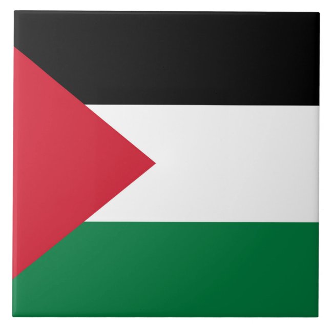 oficialmente pavilhão do Estado da Palestina (Frente)