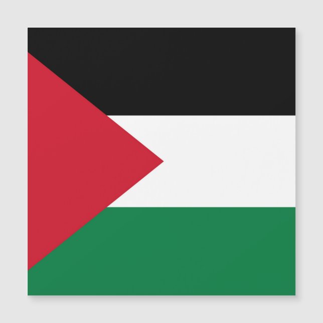 oficialmente pavilhão do Estado da Palestina (Frente)