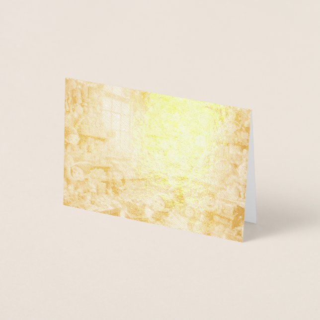 Oficina de Elfos Dourados do Papai Noel Cartão de  (Frente)