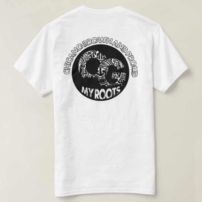 OG Chicano — camisa castanha e orgulhosa (Verso do Design)