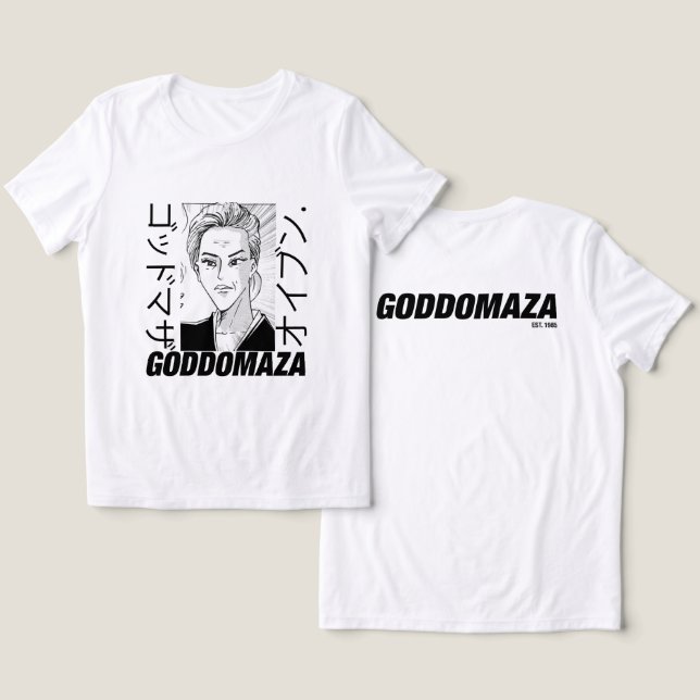 OG MOMOKO HEAD BLACK WHITE TEE (Design Frente e Verso)