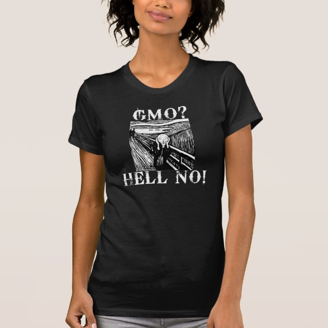 OGM? NÃO! T Camisa (Frente)