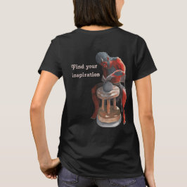 Ogre Usando Camisa De Arte Fantasia De Roda De Pot