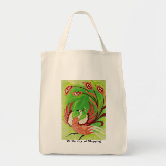 Oh a alegria do bolsa da compra