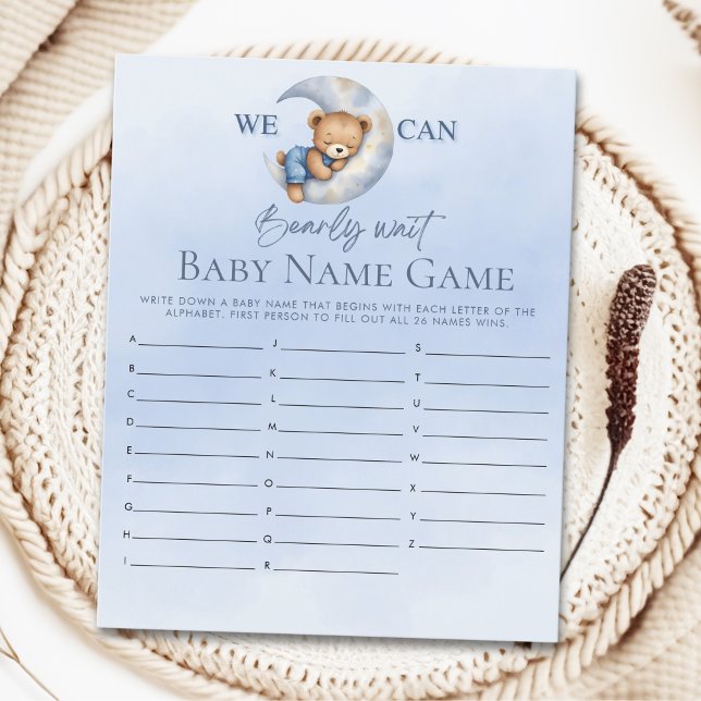 Oh Baby boy  Teddy Bear Baby shower boy (Criador carregado)