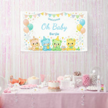 Oh Bebê Ursinhos Pastel Fofos Festa de Chás de Beb