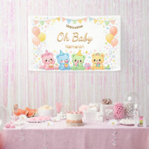 Oh Bebê Ursinhos Pastel Lindos Chá de Bebê Neutro