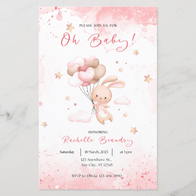 Oh, coelho animal fofo (Frente)