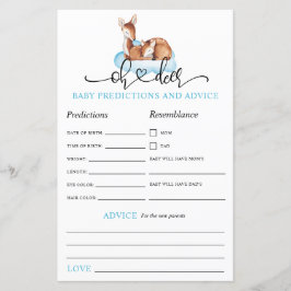 Oh Deer Blue Cloud Pretioning Game