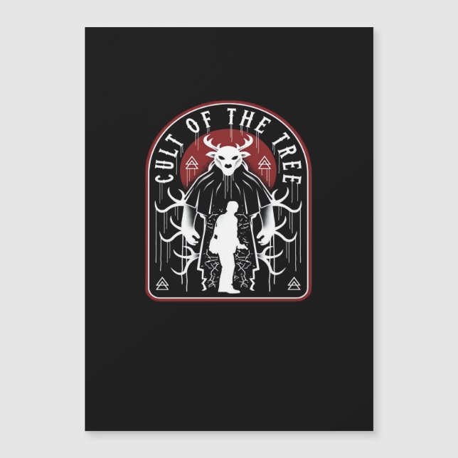 Oh Deer Cult Of The Tree Artistic Style  (Frente)