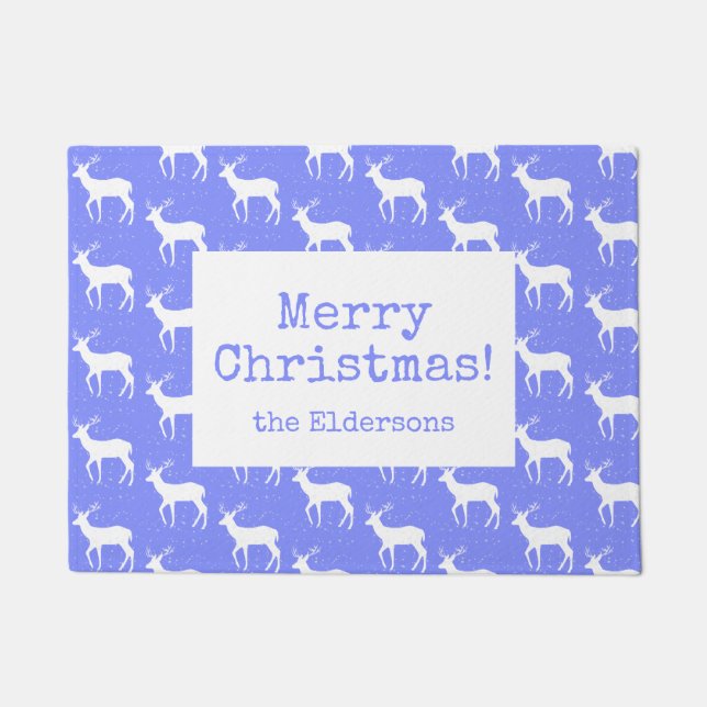 Oh Deer, é o tapete da porta de Natal (Frente)